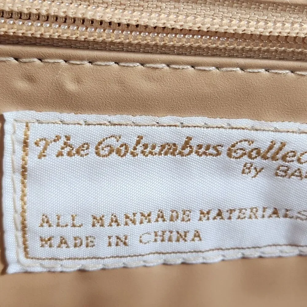 The Columbus Collection by Bagoda World Map 500th Anniversary Messenger Bag Vtg